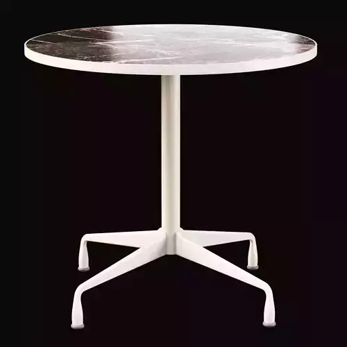 Fenix restaurant round table F80  3D model