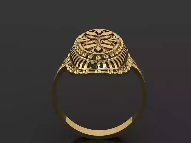 fusion women ring ultra light 3D print model