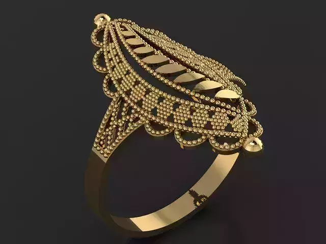 fusion women ring ultra light 3D print model