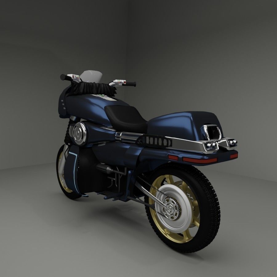Street Hawk 3D model_2