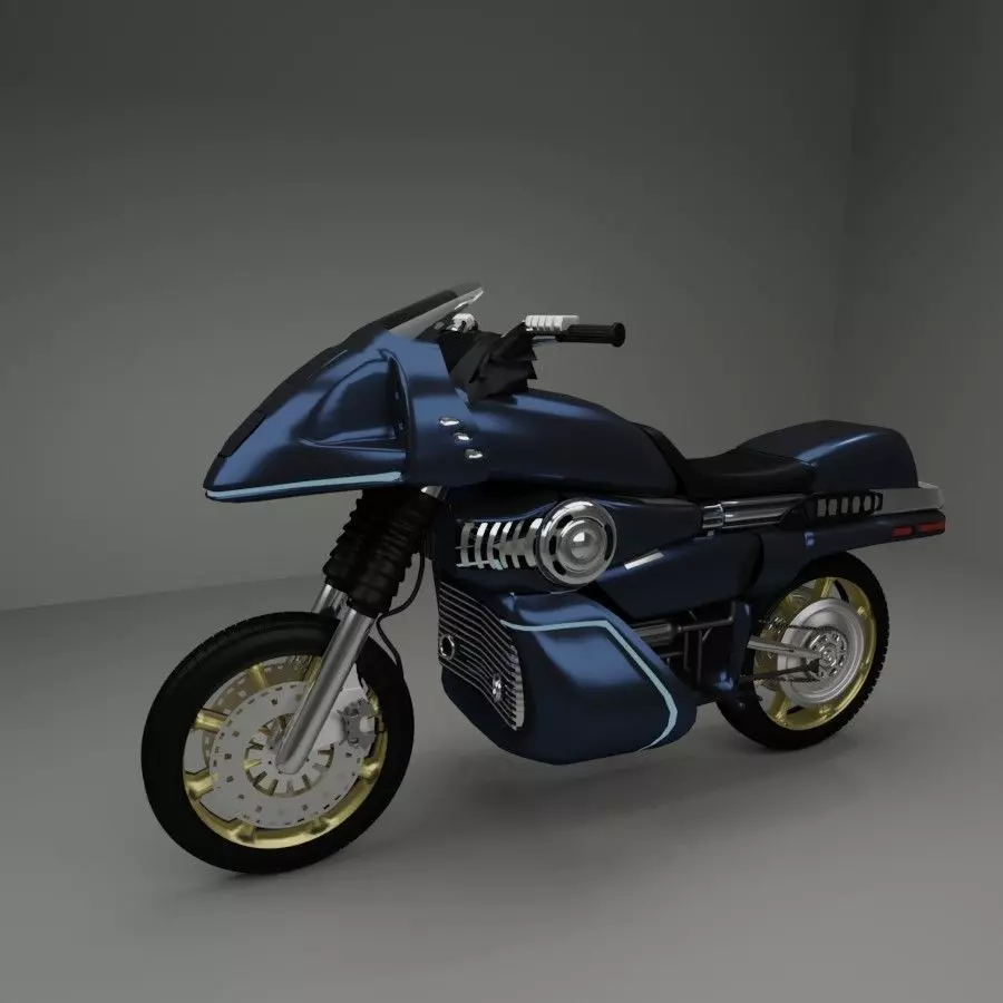 Street Hawk 3D model_0