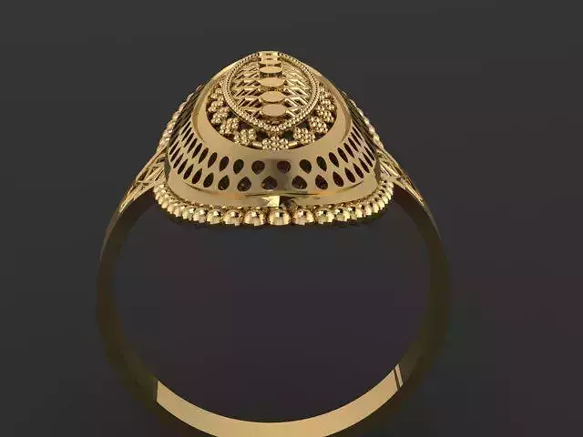 fusion women ring ultra light 3D print model