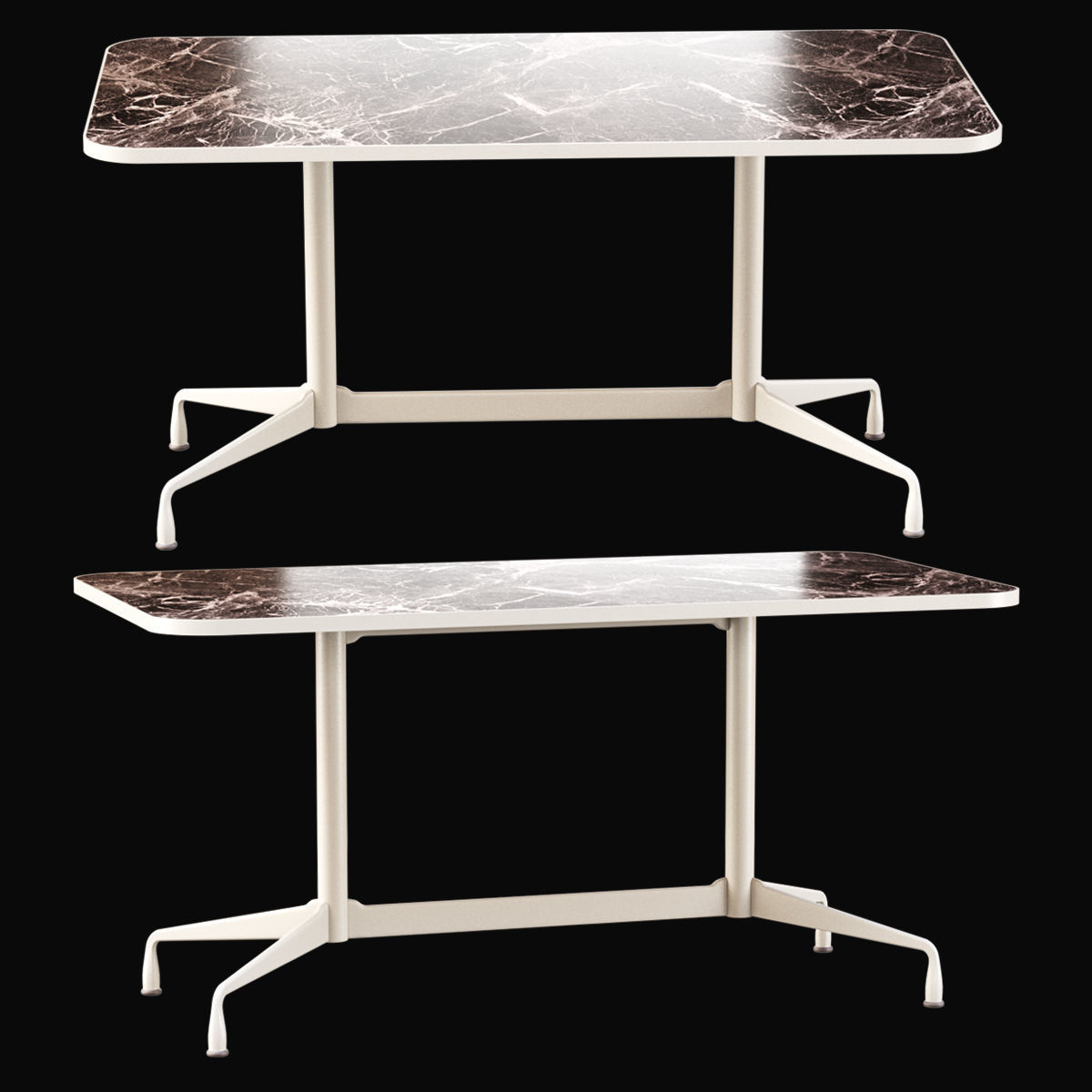 Fenix restaurant table R150  3D model_1