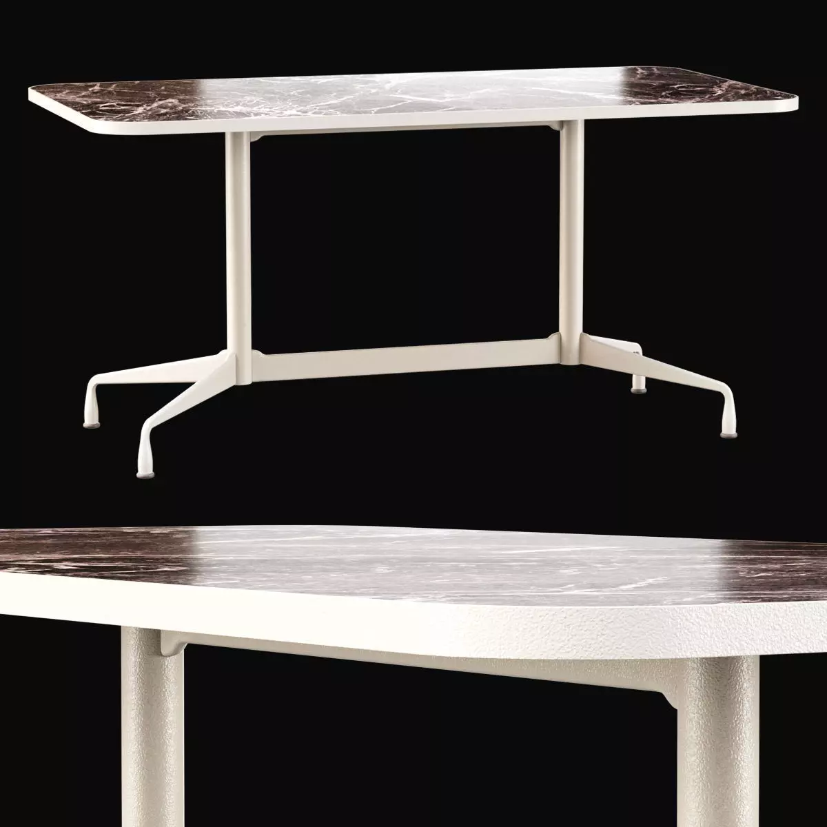 Fenix restaurant table R150  3D model_0