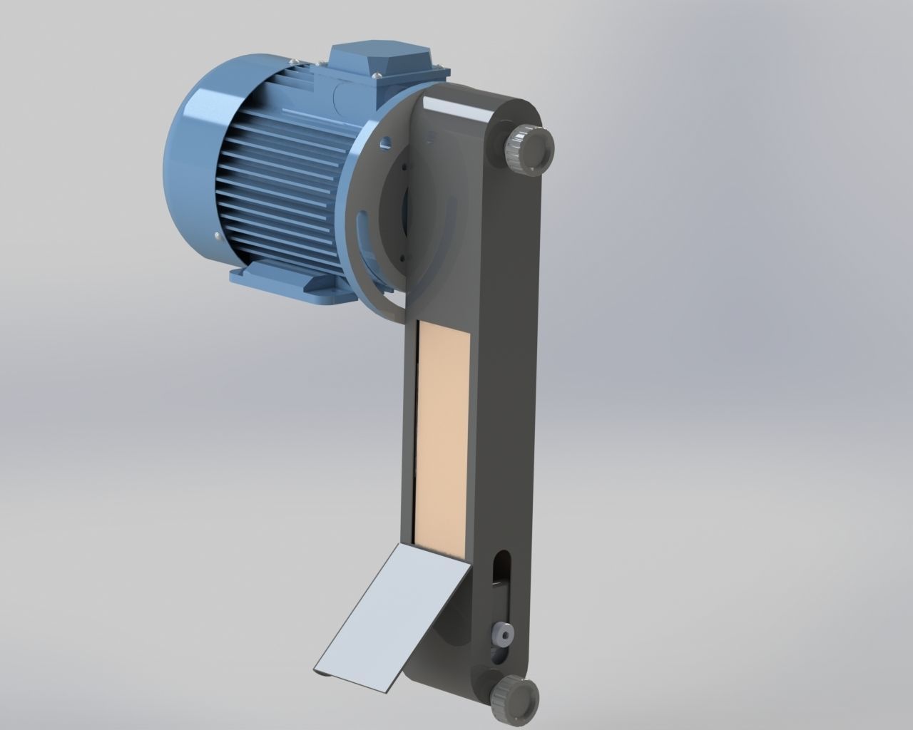 Belt grinder 3D print model_2