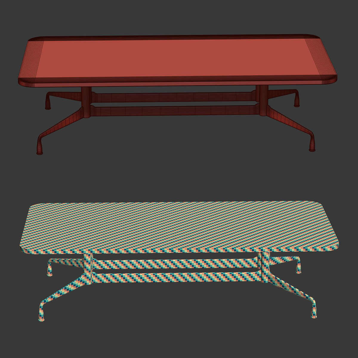 Fenix coffee table C180  3D model_4