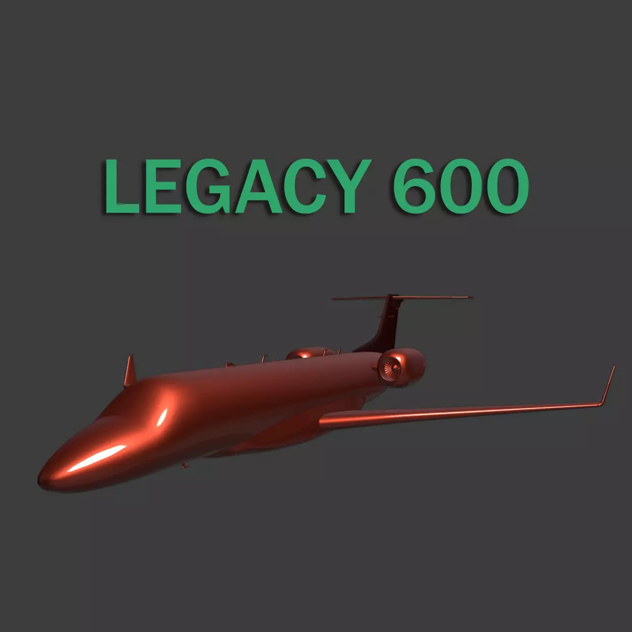 Legacy 600 ready for 3D printing 3D print model