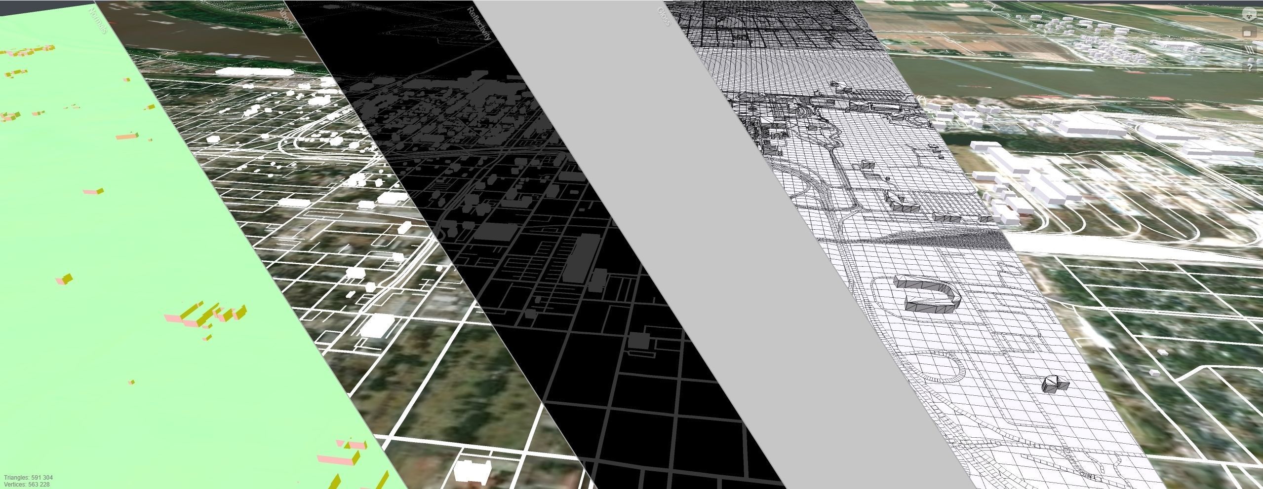 Cityscape Baton Rouge  Louisiana USA  3D model_12