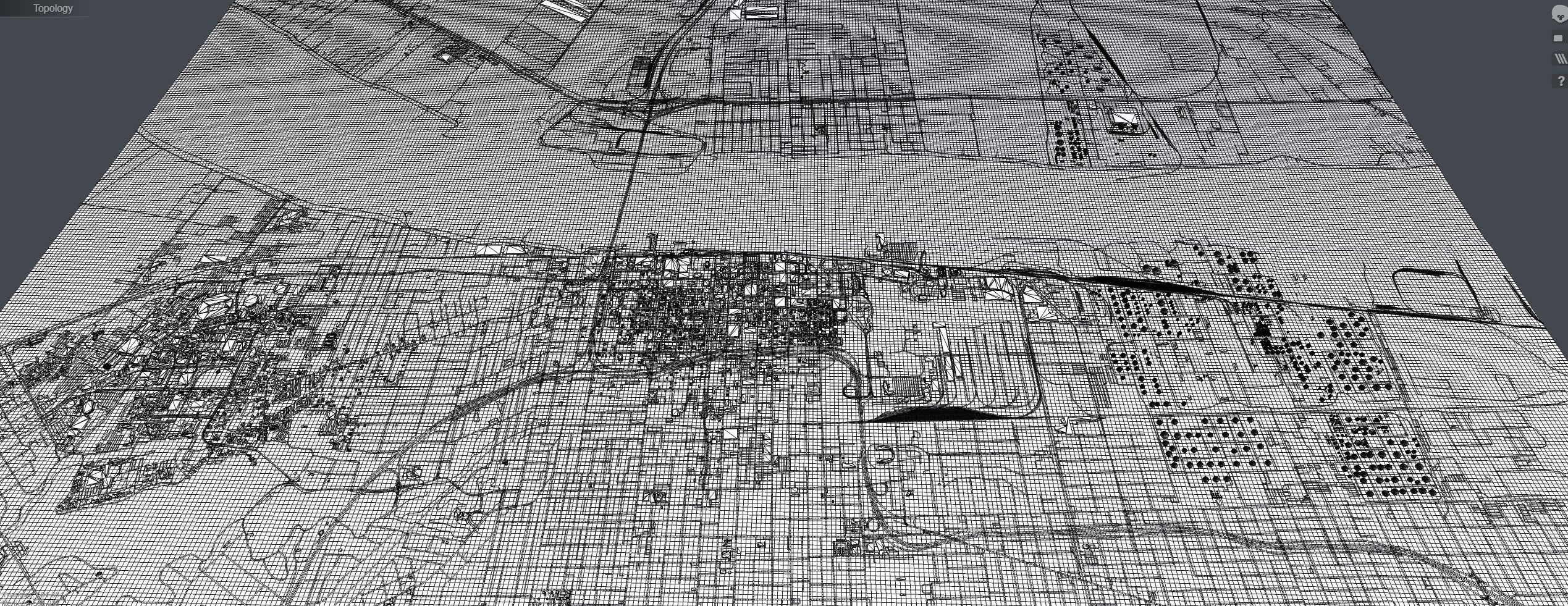 Cityscape Baton Rouge  Louisiana USA  3D model_9