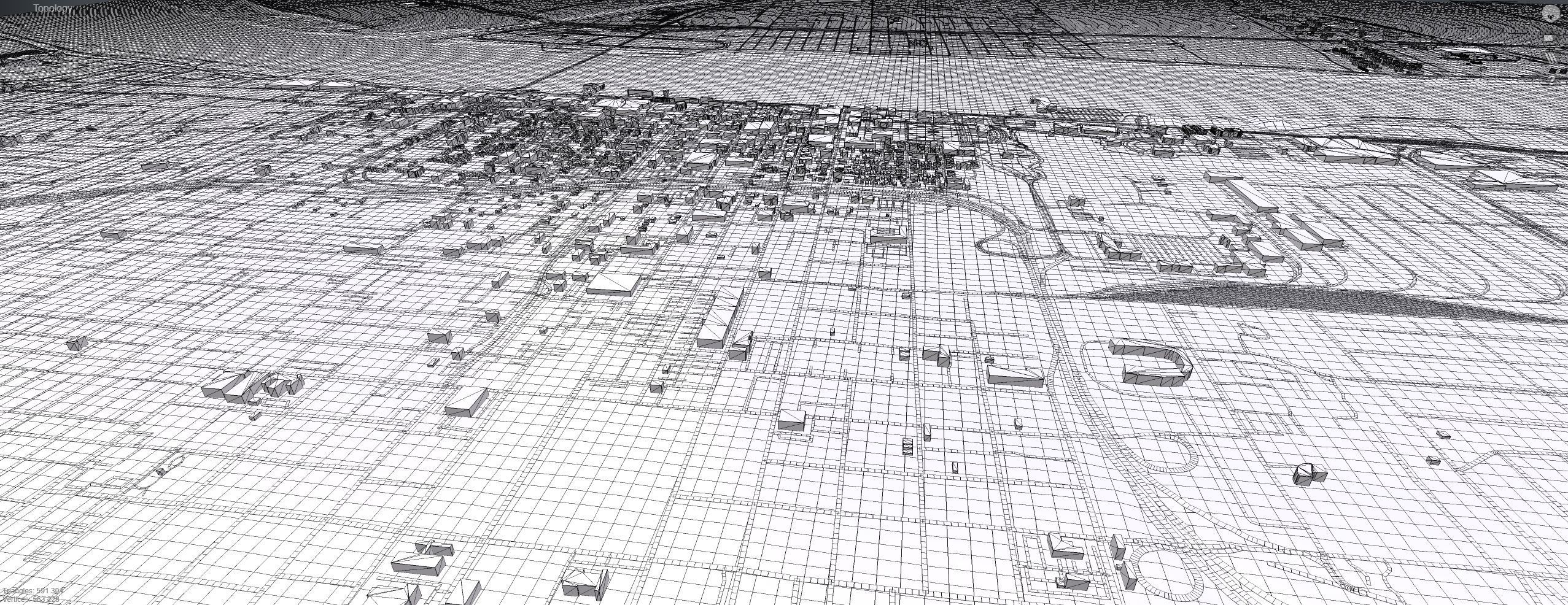 Cityscape Baton Rouge  Louisiana USA  3D model_11