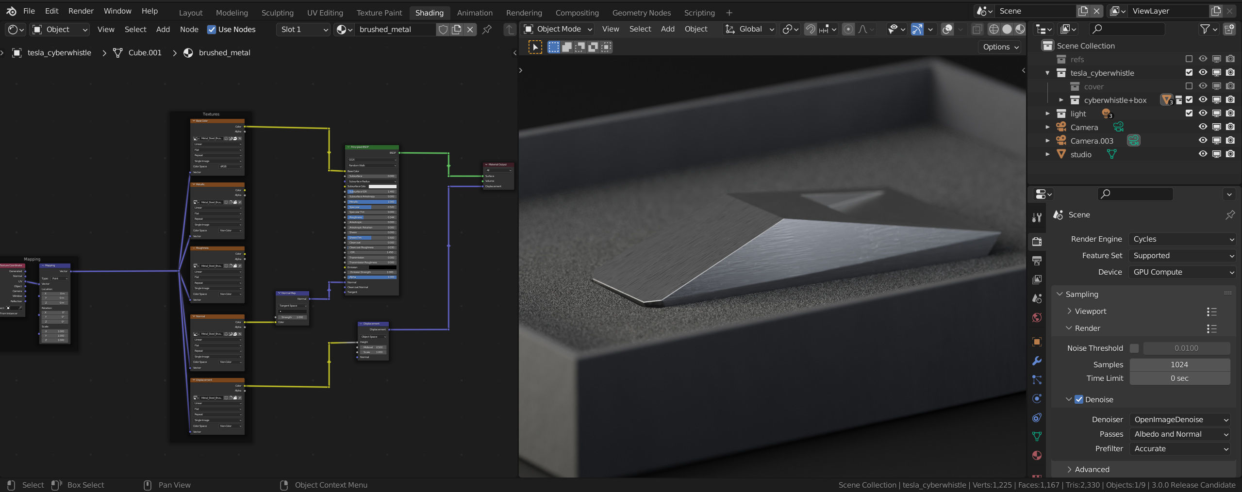 Tesla Cyberwhistle 3D model_7