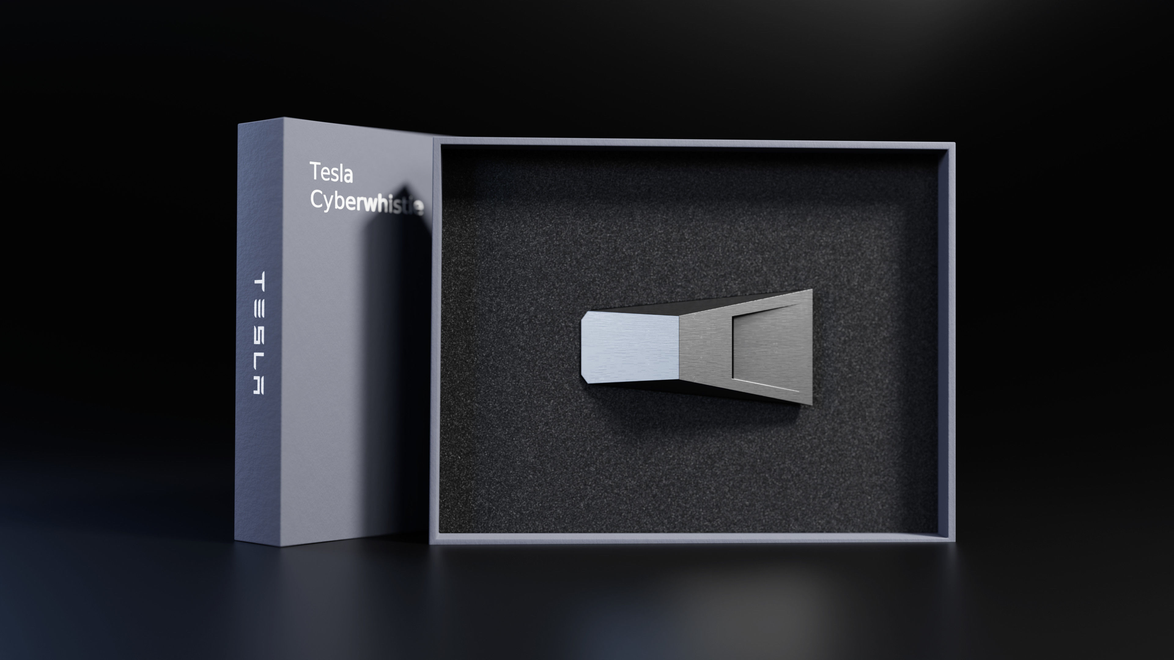 Tesla Cyberwhistle 3D model_1