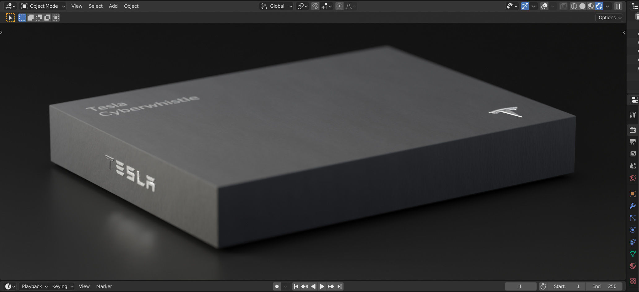 Tesla Cyberwhistle 3D model_13