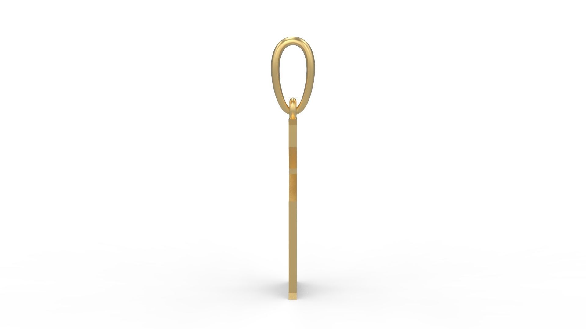 Initial Letters Pendant Crawler S 3D print model_2