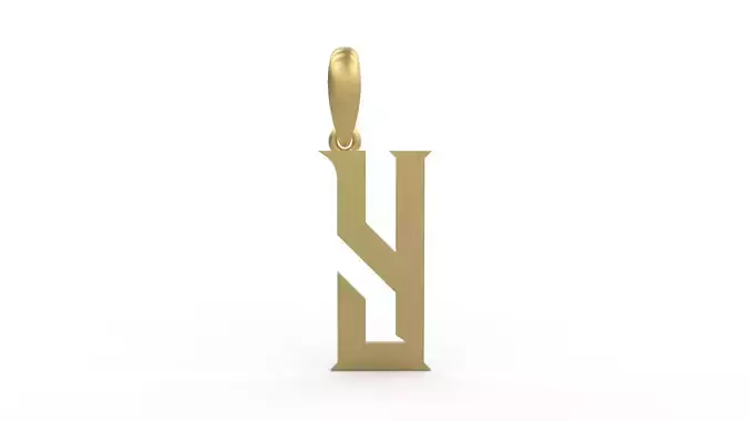 Initial Letters Pendant Crawler Y