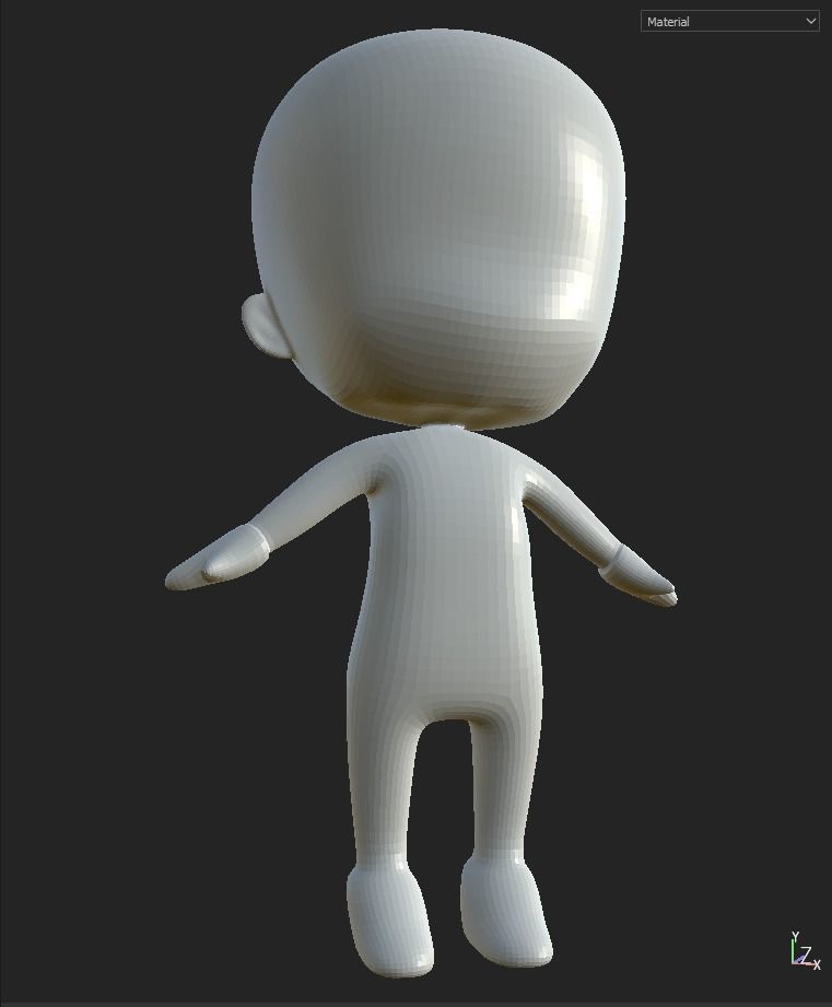 Iron Man Redesigned Low-poly 3D model_2