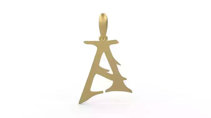 Initial Letters Pendant Creator Campo A