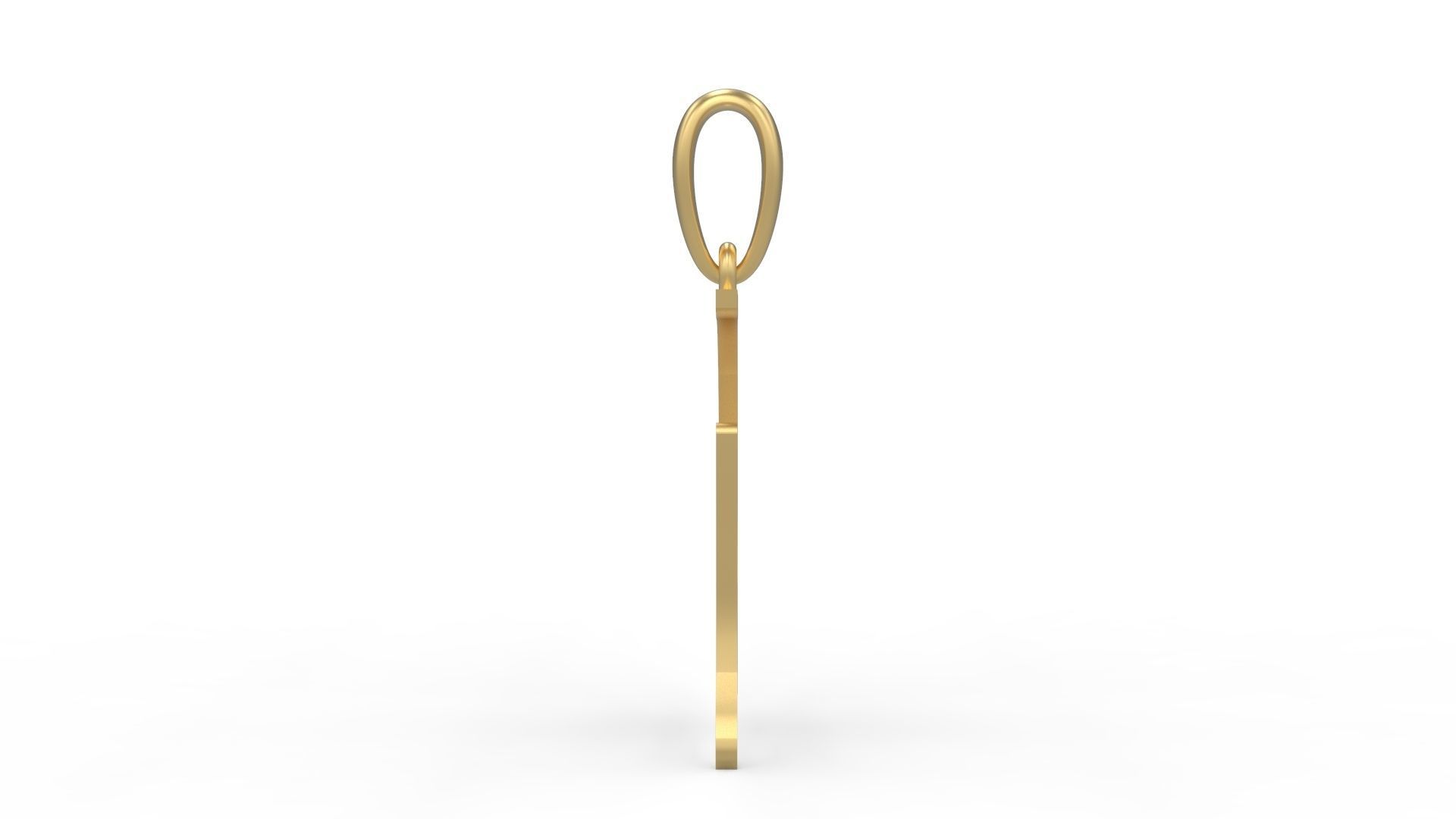 Initial Letters Pendant Creator Campo C 3D print model_2