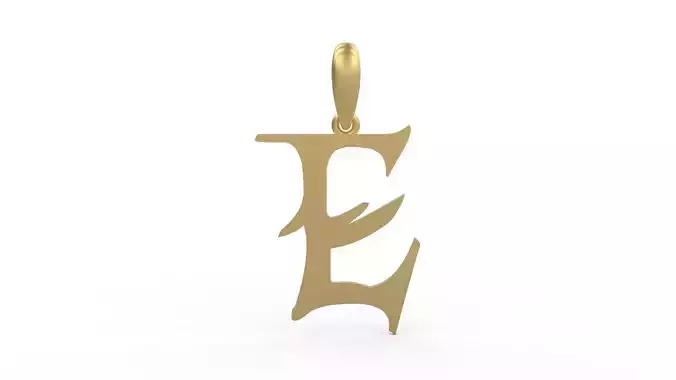 Initial Letters Pendant Creator Campo E