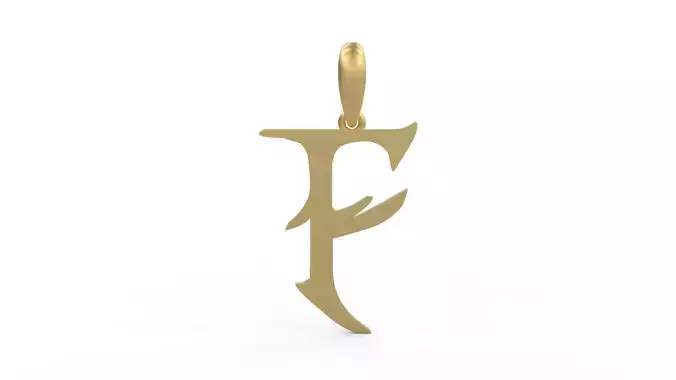 Initial Letters Pendant Creator Campo F