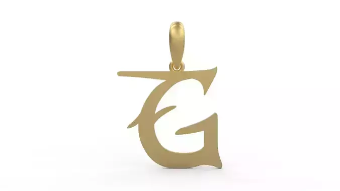 Initial Letters Pendant Creator Campo G