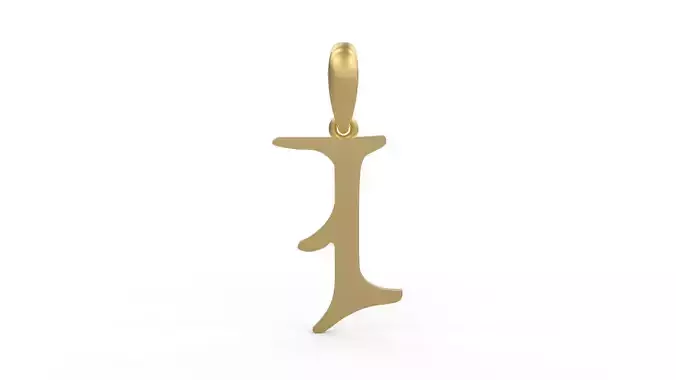 Initial Letters Pendant Creator Campo I