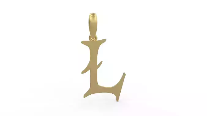 Initial Letters Pendant Creator Campo L
