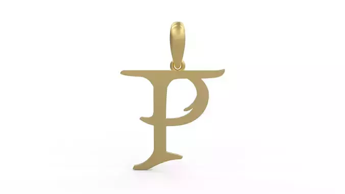 Initial Letters Pendant Creator Campo P