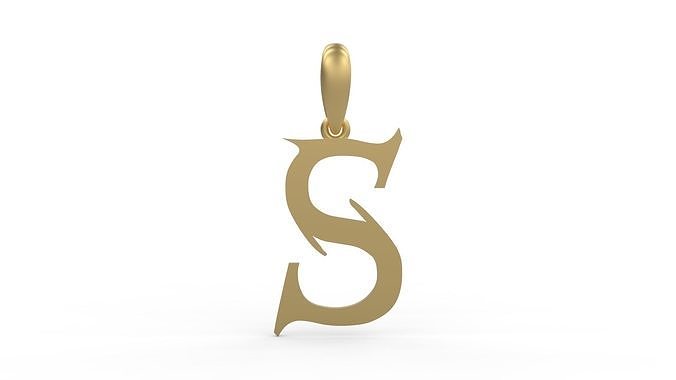 Initial Letters Pendant Creator Campo S 3D print model