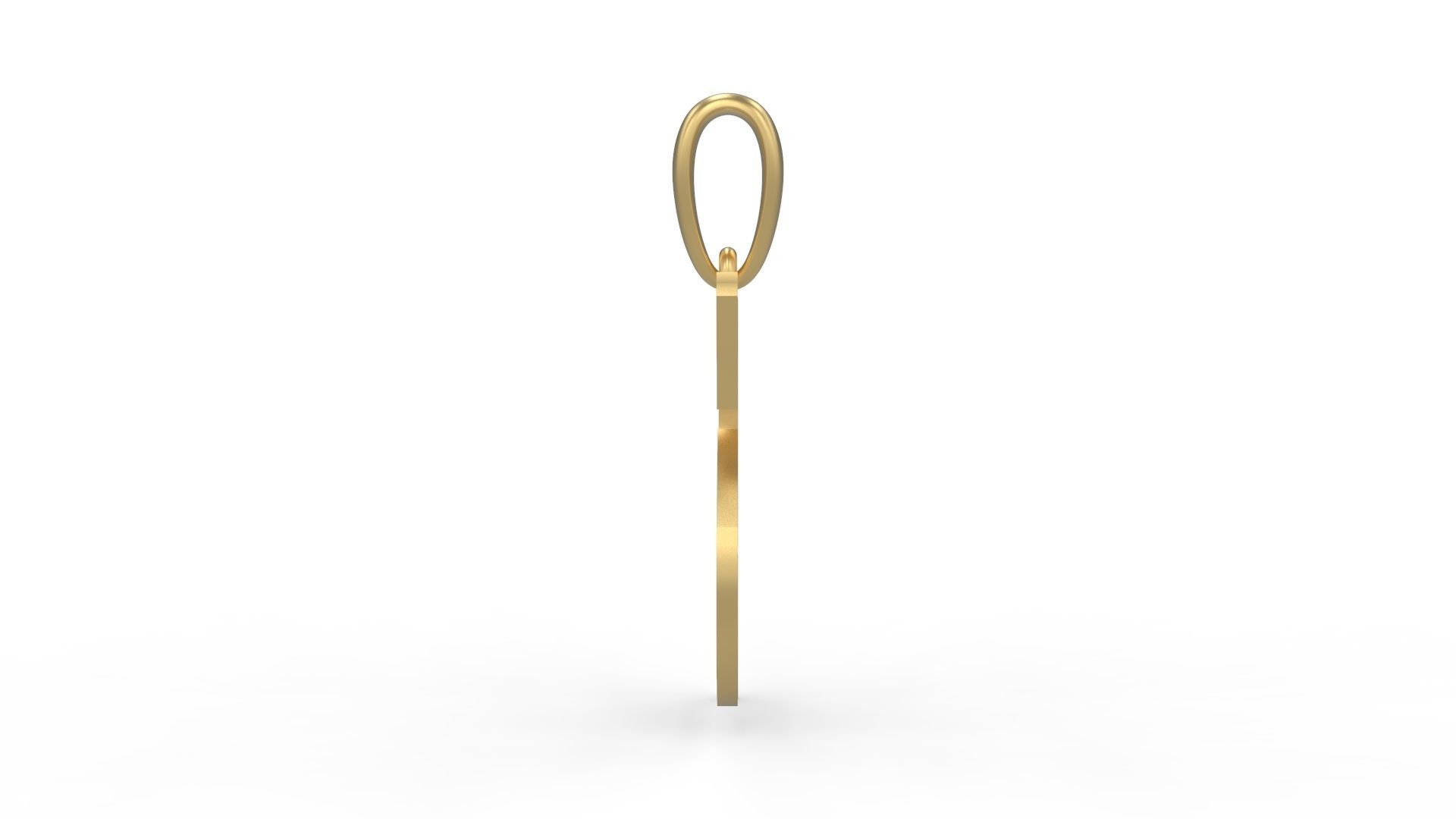 Initial Letters Pendant Creator Campo S 3D print model_2