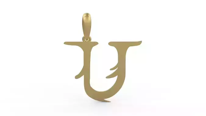 Initial Letters Pendant Creator Campo U