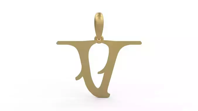 Initial Letters Pendant Creator Campo V