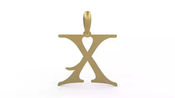 Initial Letters Pendant Creator Campo X