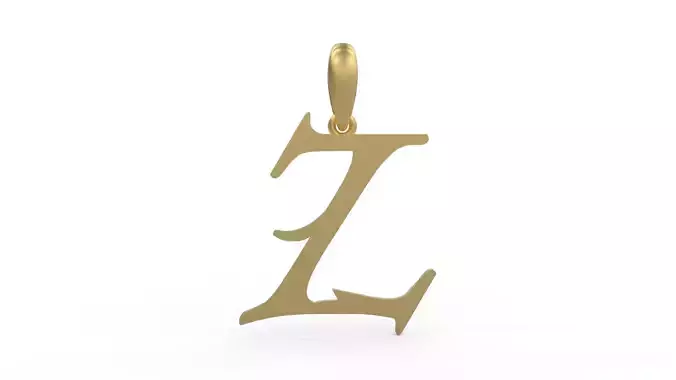 Initial Letters Pendant Creator Campo Z