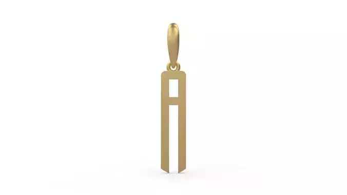 Initial Letters Pendant Crepitus A