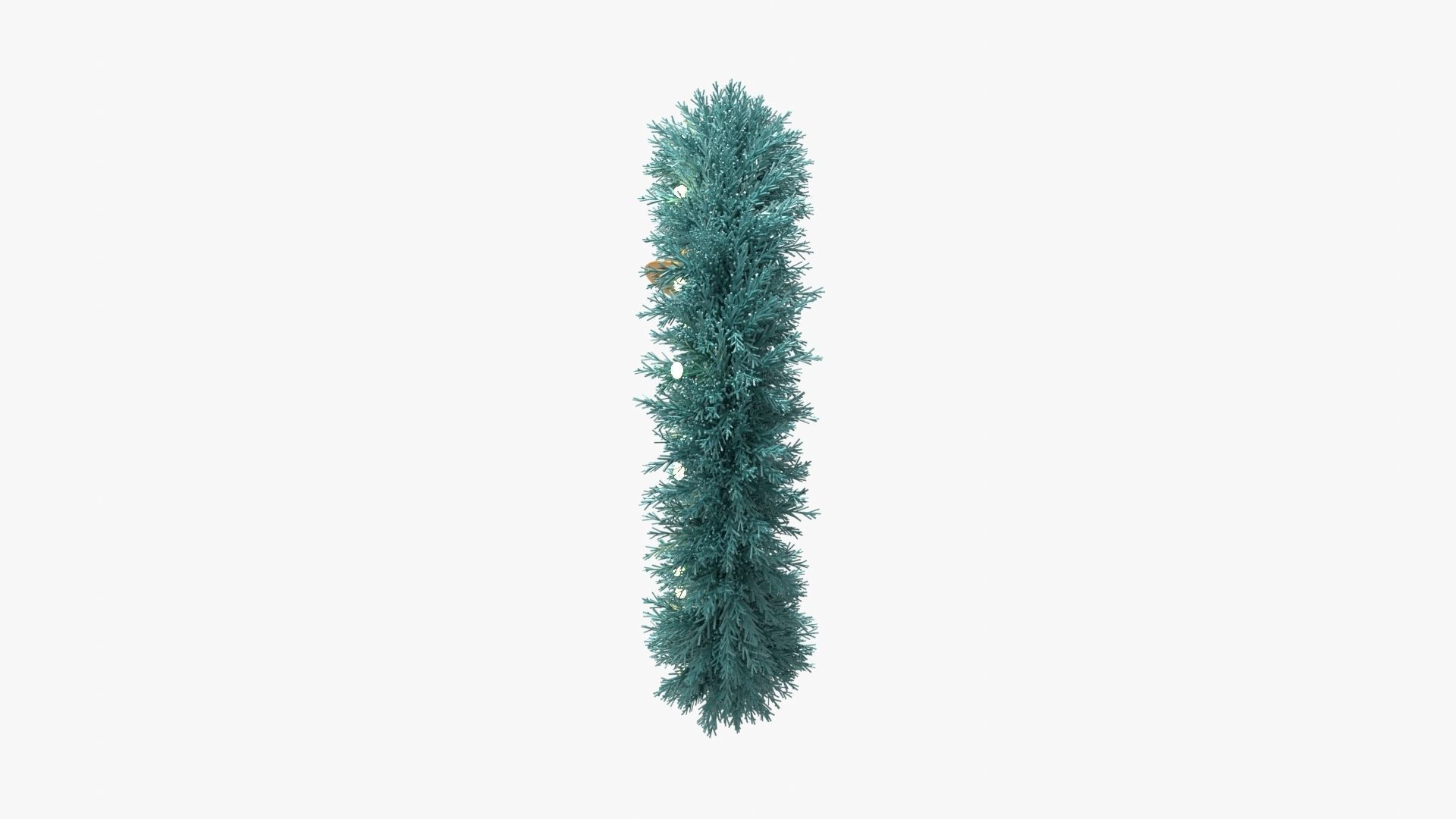 Christmas Wreath 3D model_14