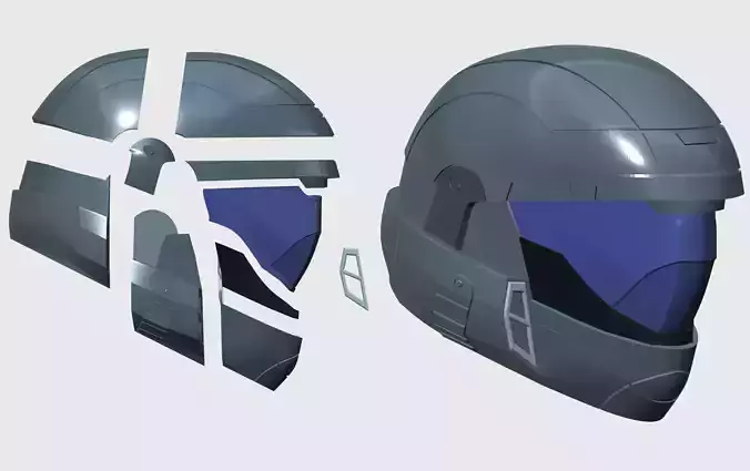 Halo inspired ODST Helmet