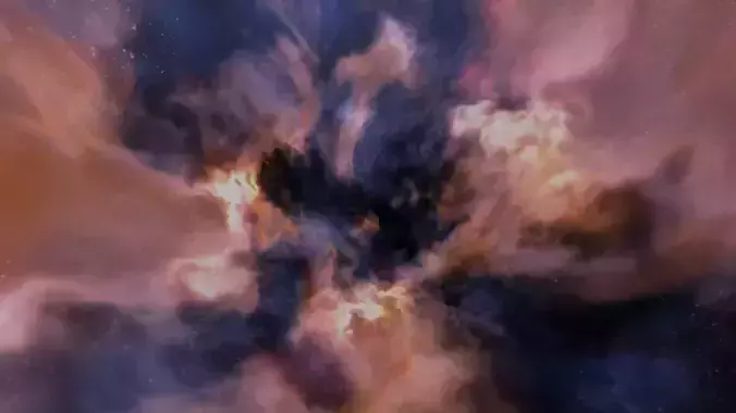 VR 360 extreme space environment - HDRI Panoramic Sky v20 Low-poly 3D model