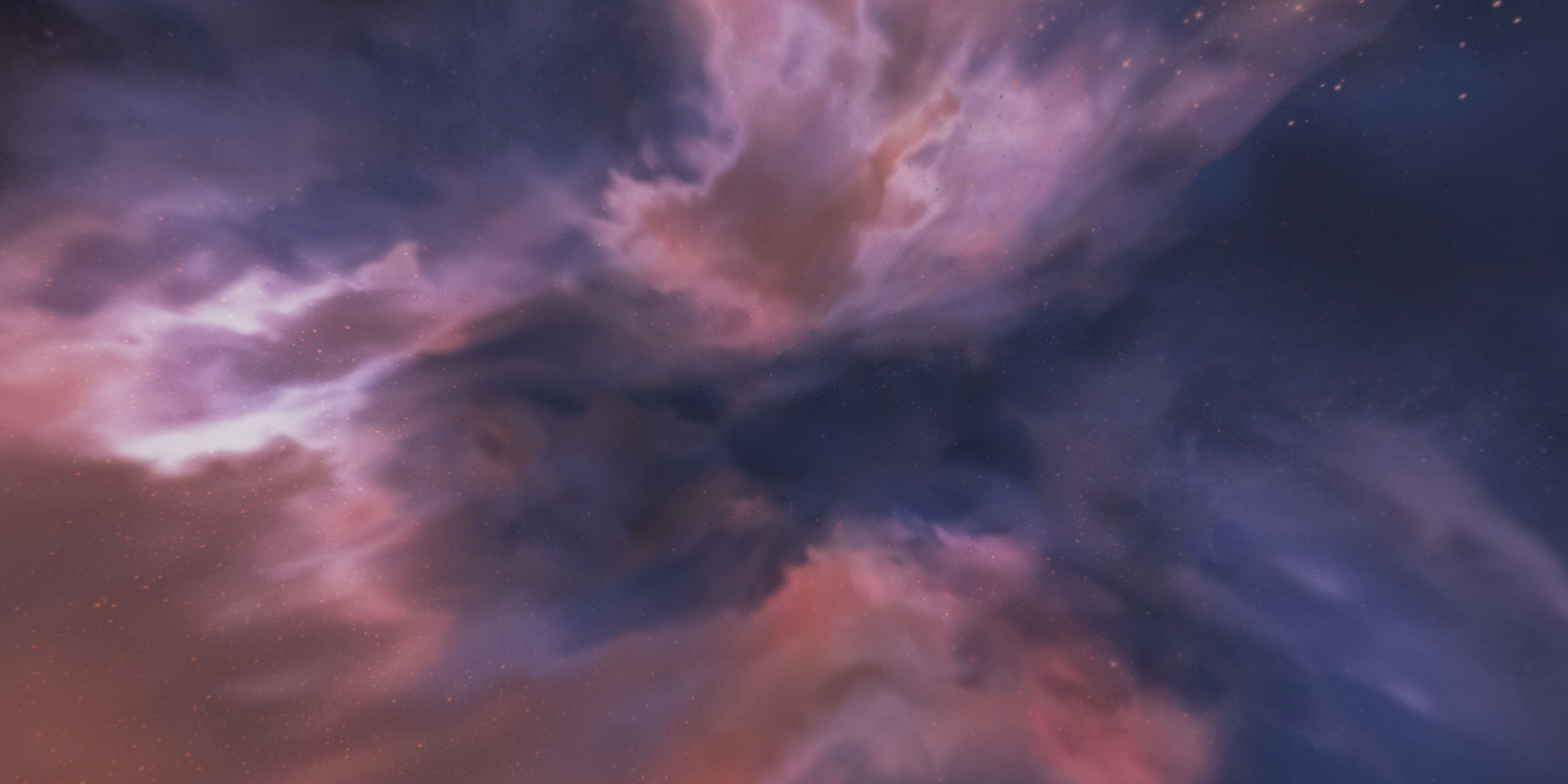 VR 360 extreme space environment - HDRI Panoramic Sky v20 Low-poly 3D model_16