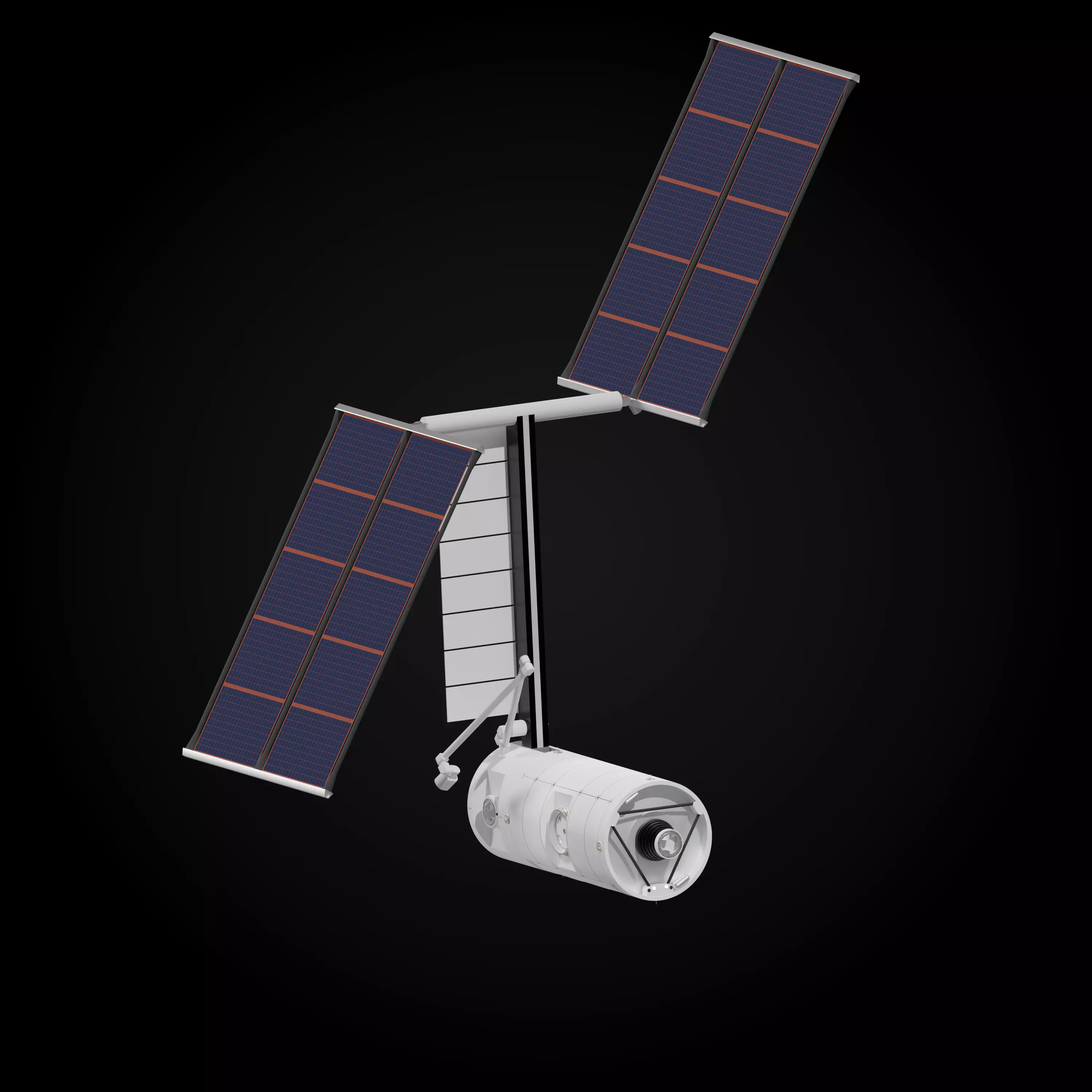 Blue Origin Orbital Reef Core Module 3D model_0