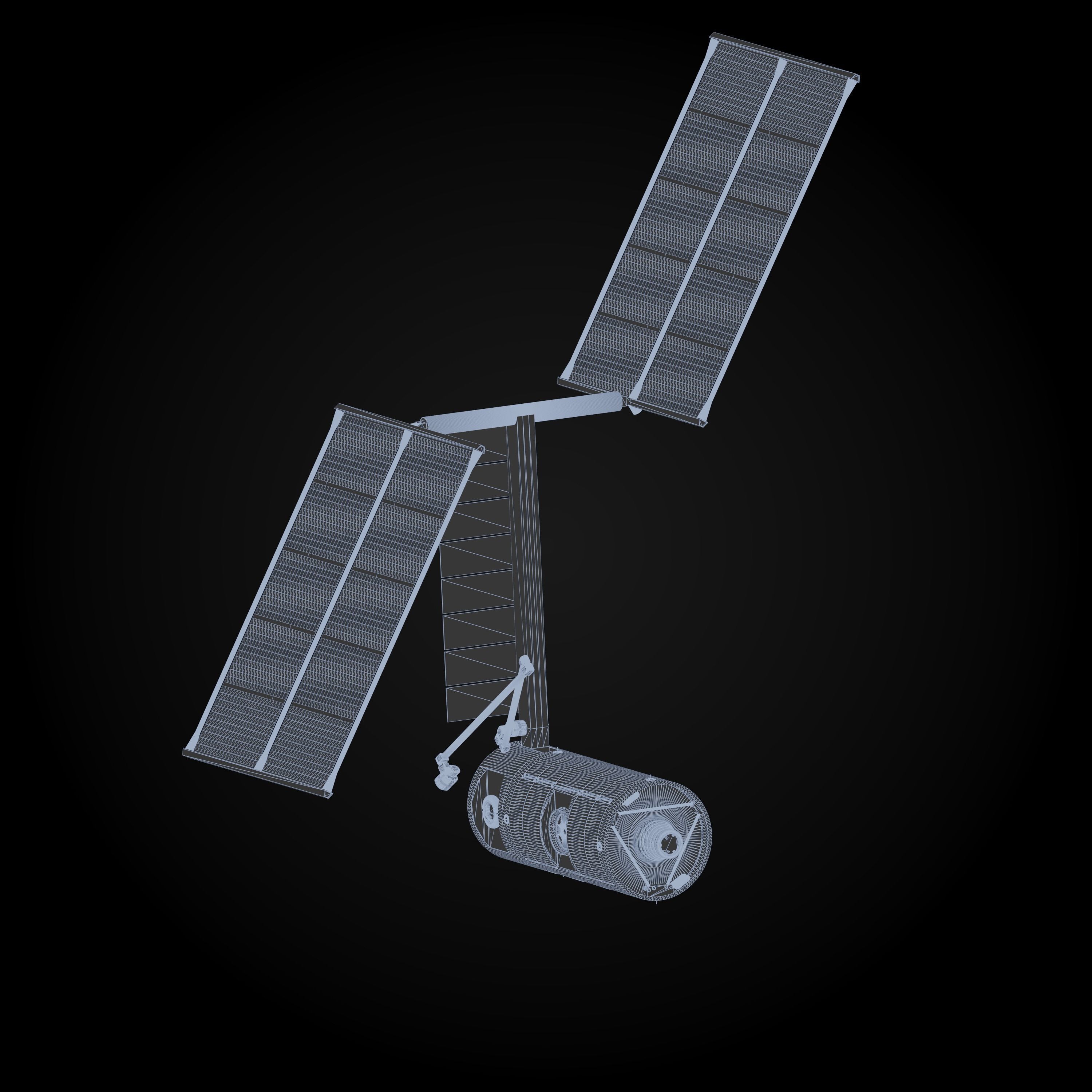 Blue Origin Orbital Reef Core Module 3D model_7