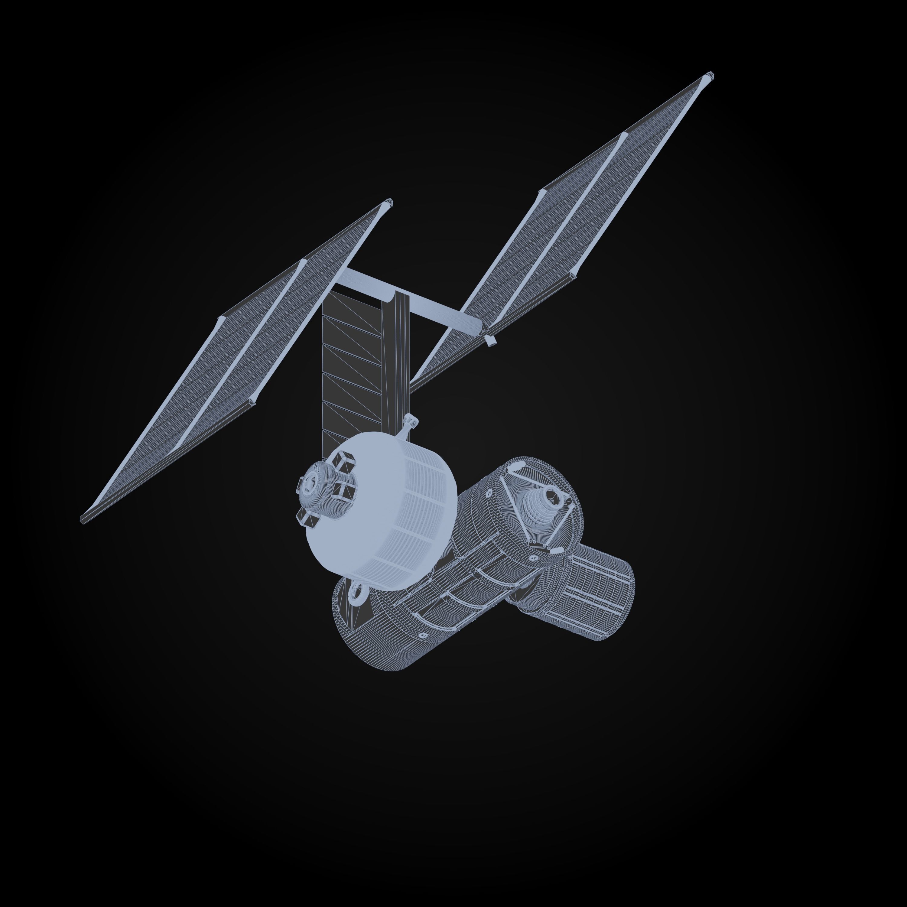 Blue Origin Orbital Reef Core Module 3D model_11