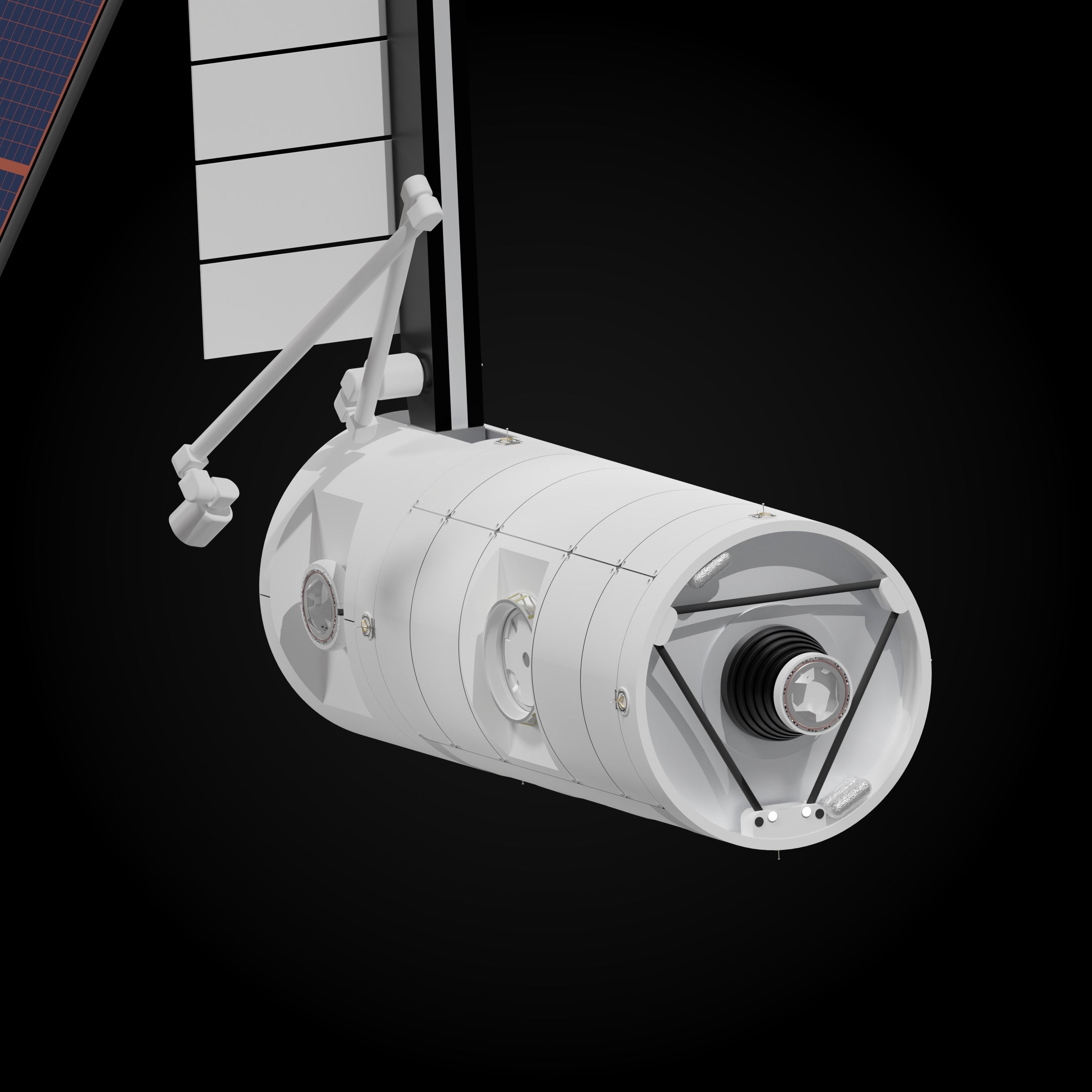 Blue Origin Orbital Reef Core Module 3D model_3