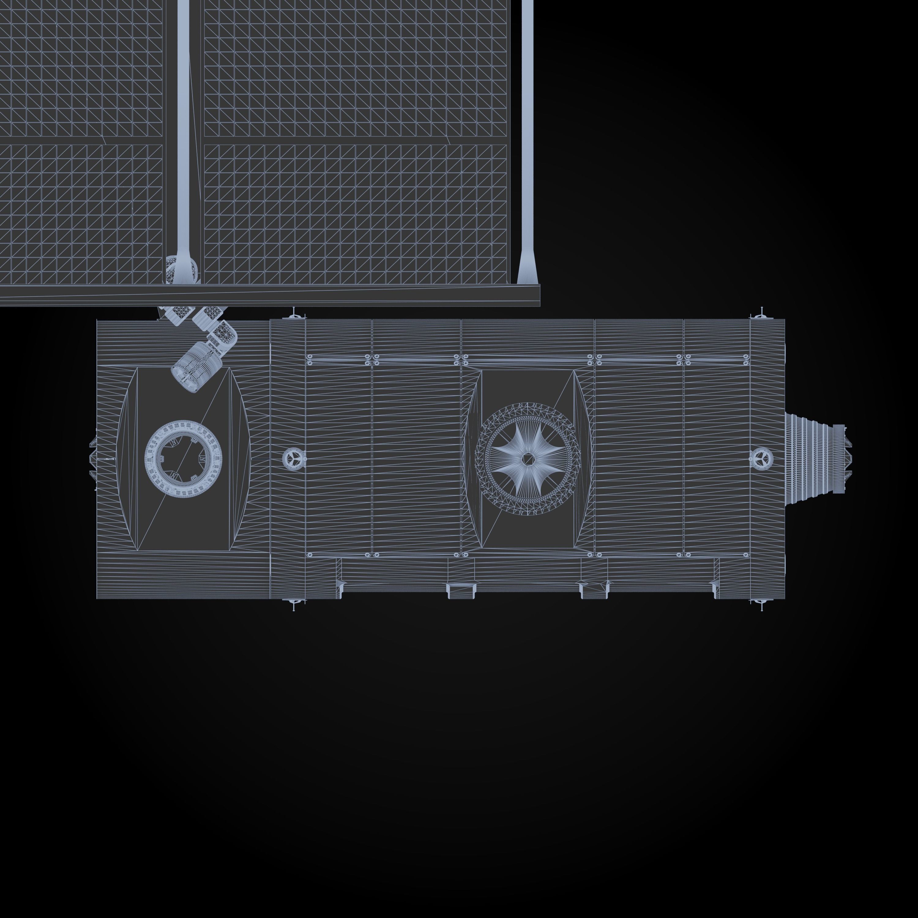 Blue Origin Orbital Reef Core Module 3D model_9