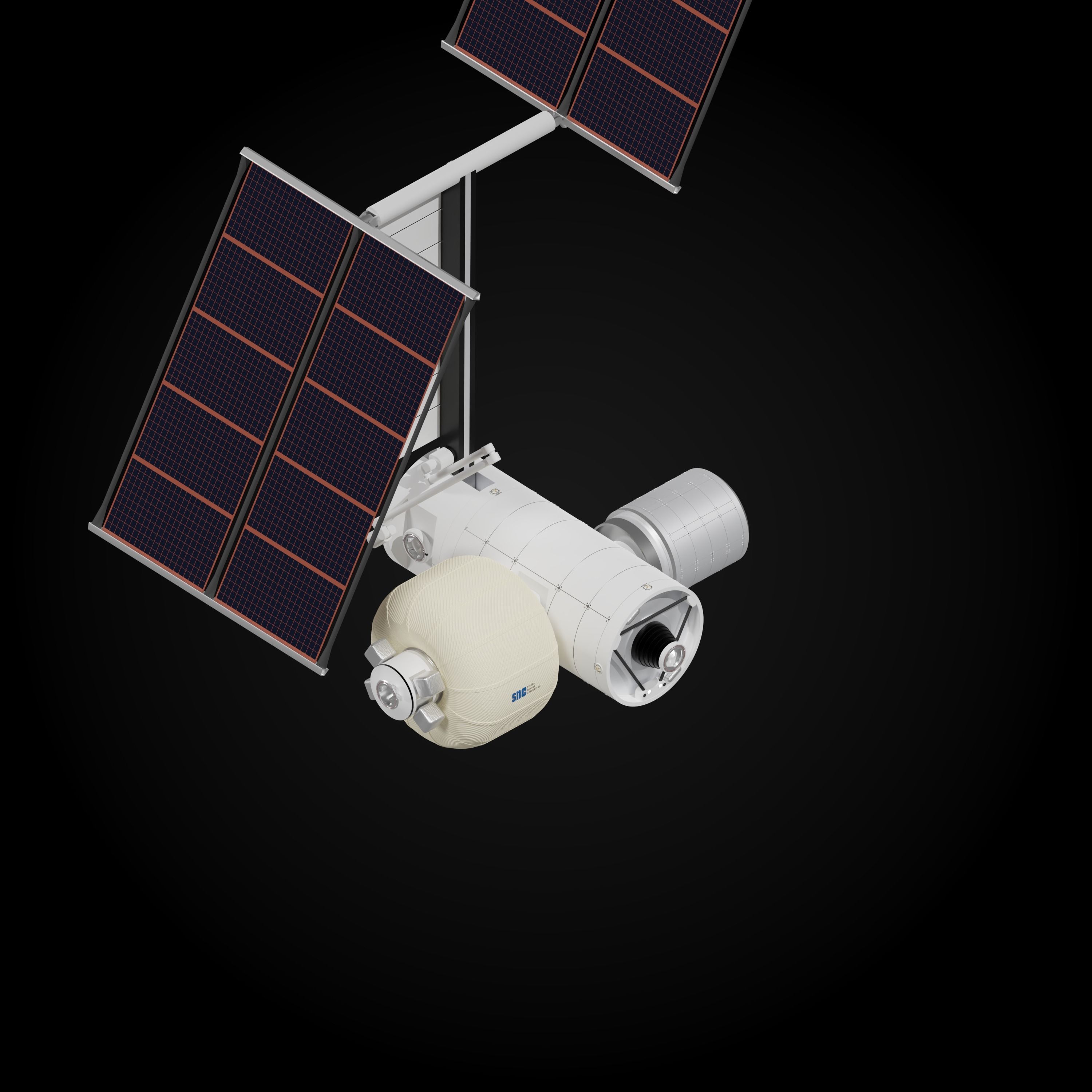 Blue Origin Orbital Reef Core Module 3D model_1