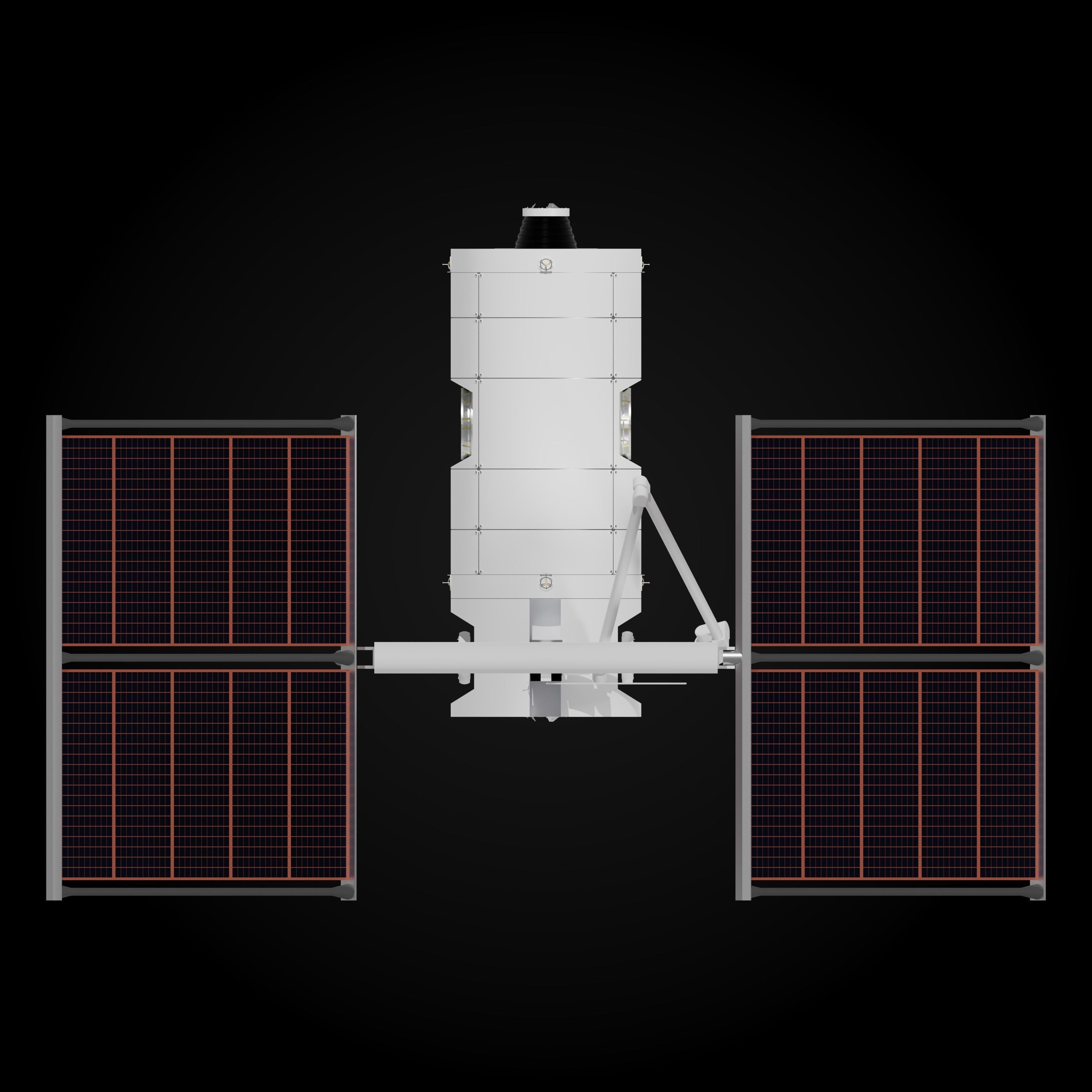 Blue Origin Orbital Reef Core Module 3D model_6