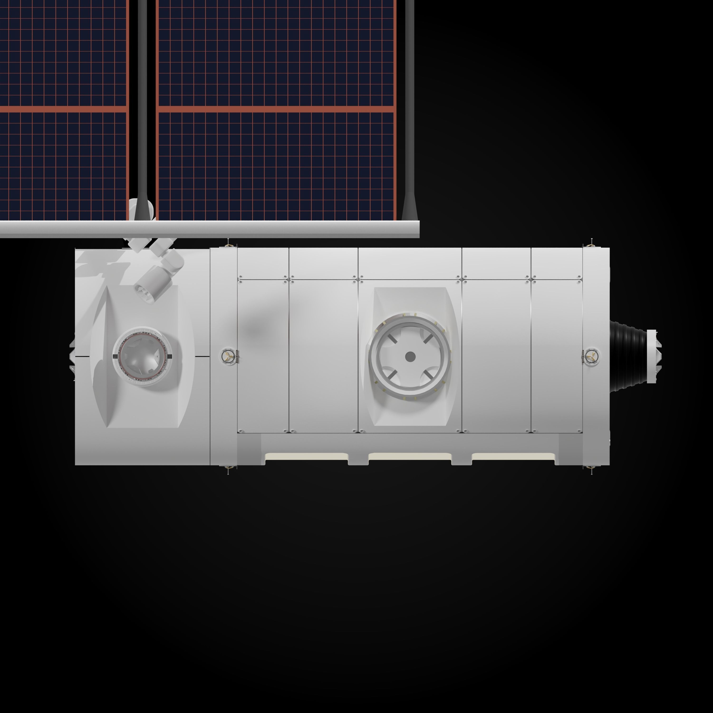 Blue Origin Orbital Reef Core Module 3D model_5