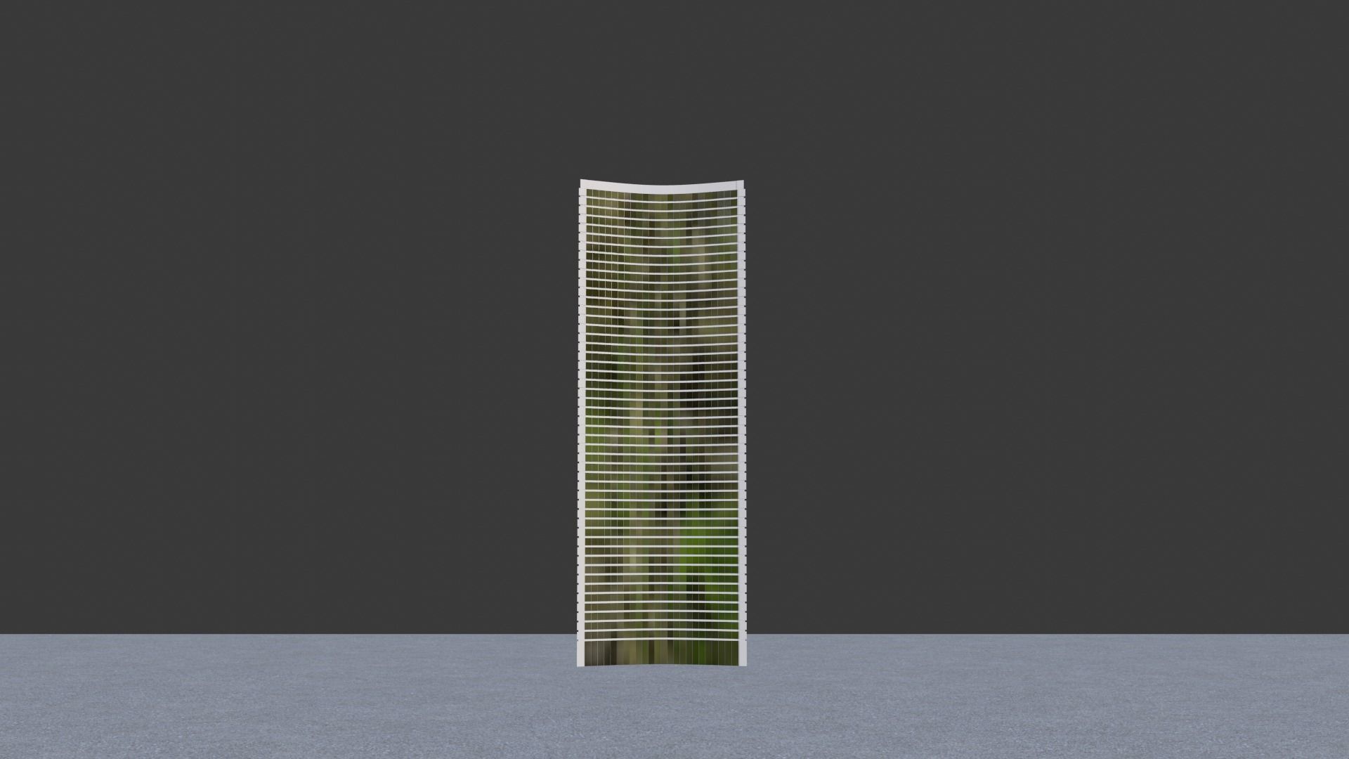 Skyscrapers metal tube 3D Model Collection_25