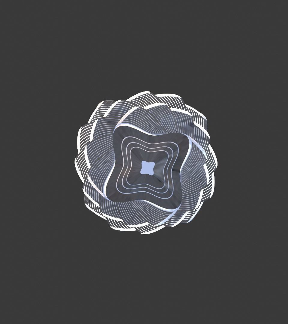 Skyscrapers metal tube 3D Model Collection_30