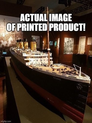 1-72nd Titanic - PART 8 - MUST READ DESCRIPTION 3D print model
